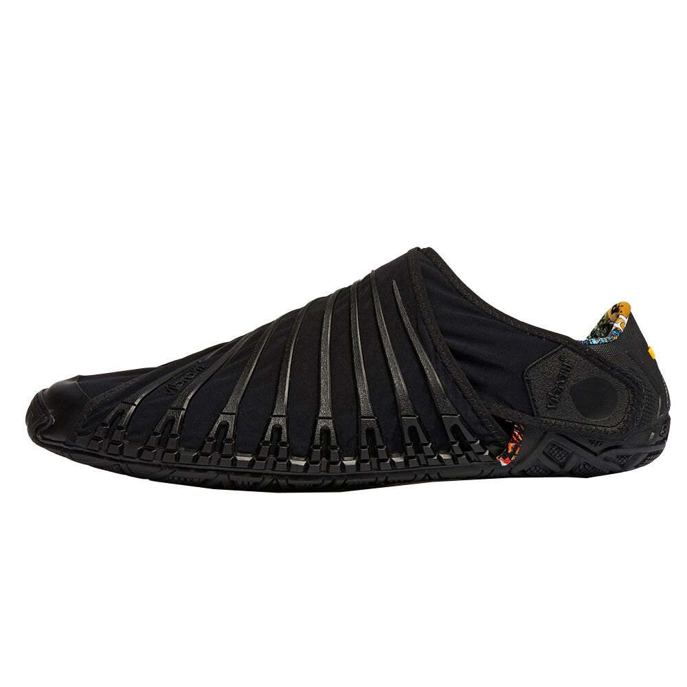 Vibram Furoshiki Womens Low - Shoes Black - ZKT795386